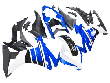 Descuento Carenados Moto Honda CBR500R 2013-2015 - Azul Blanco Negro Mate