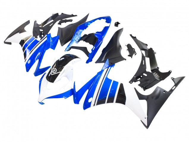 Descuento Carenados Moto Honda CBR500R 2013-2015 - Azul Blanco Negro Mate