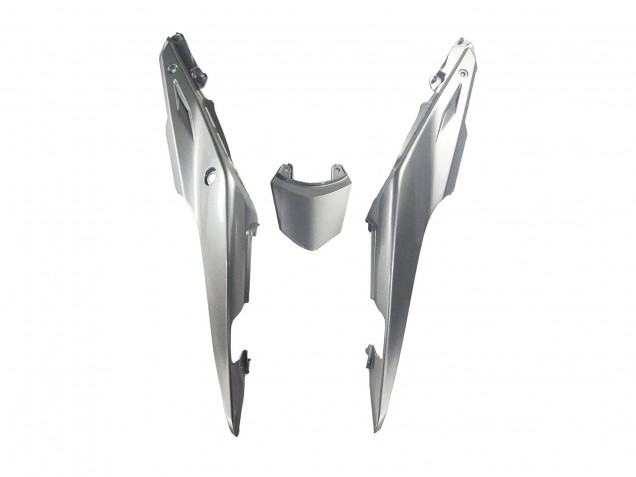 Descuento Carenado Moto Honda CBR500R 2013-2015 - Plata Negro Brillante