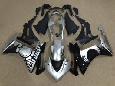 Descuento Carenados Moto Honda CBR500R 2013-2015 - Plata Negro Brillante