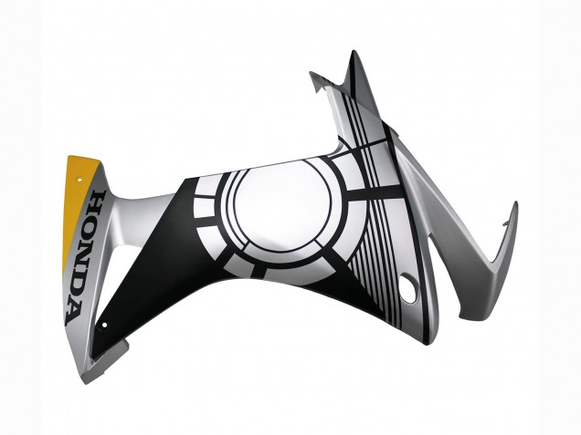 Descuento Carenados Moto Honda CBR500R 2013-2015 - Plata Amarillo Negro Mate