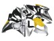 Descuento Carenados Moto Honda CBR500R 2013-2015 - Plata Amarillo Negro Mate