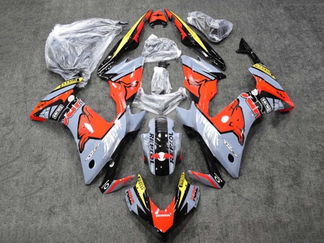 Descuento Carenados Moto Honda CBR500R 2013-2015 - Nardo Gris Brillante Amarillo Negro Brillante Repsol HRC Rojo Bull