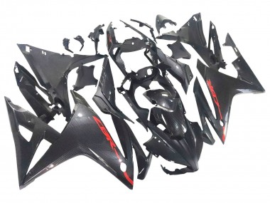 Descuento Carenados Moto Honda CBR500R 2016-2018 - Negro FibraCarbono Rojo