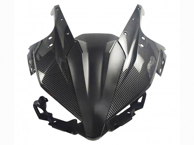 Descuento Carenados Moto Honda CBR500R 2016-2018 - Negro FibraCarbono Rojo