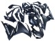 Descuento Carenados Moto Honda CBR500R 2022-2023 - Azul Mate Oscuro