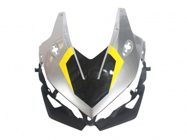 Descuento Carenados Moto Honda CBR500R 2022-2023 - Plata Amarillo Negro Brillante