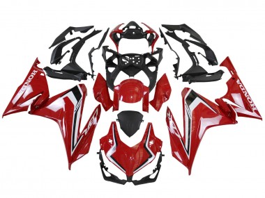 Descuento Carenados Moto Honda CBR500R 2022-2023 - Rojo Blanco Negro