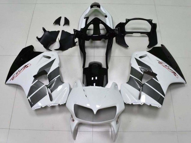 Descuento Carenados Moto Honda VFR 800 1998-2001 - Blanco Negro
