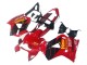 Descuento Carenados Moto Honda VFR 800 1998-2001 - Rojo Blanco Negro Brillante Vimto
