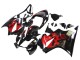 Descuento Carenados Moto Honda VFR 800 2002-2013 - Negro Brillante Rojo