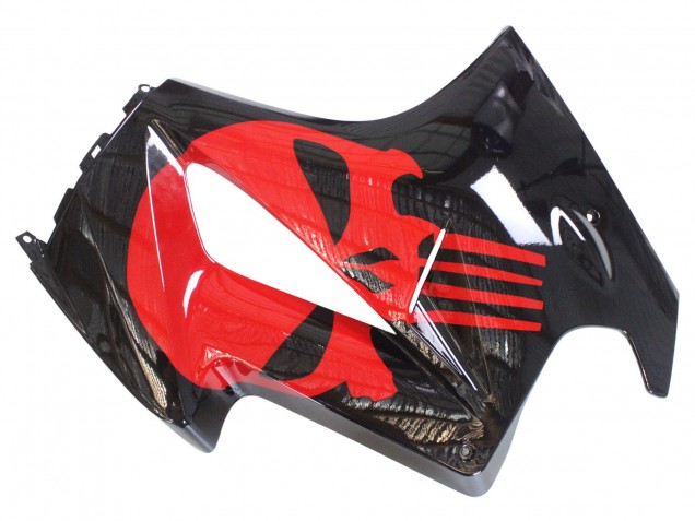 Descuento Carenados Moto Honda VFR 800 2002-2013 - Negro Brillante Rojo