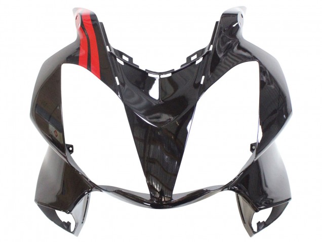 Descuento Carenados Moto Honda VFR 800 2002-2013 - Negro Brillante Rojo