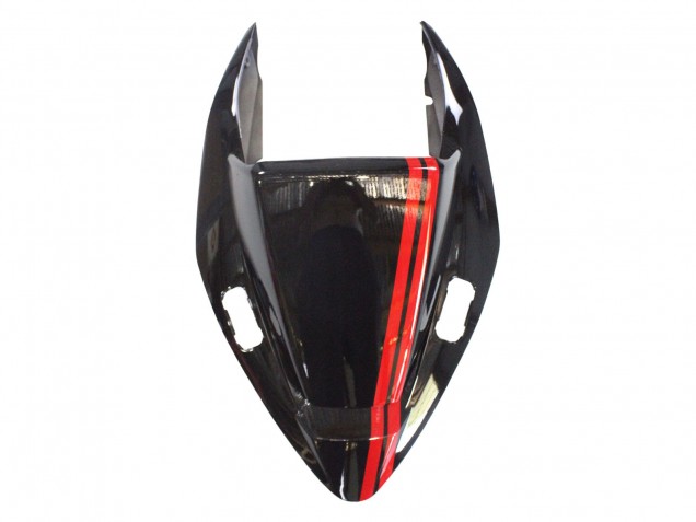 Descuento Carenados Moto Honda VFR 800 2002-2013 - Negro Brillante Rojo