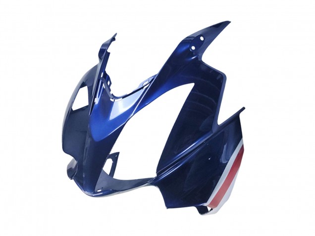 Descuento Carenados Moto Honda VFR 800 2002-2013 - Blanco Rojo Azul Oscuro