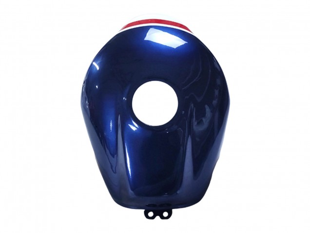Descuento Carenados Moto Honda VFR 800 2002-2013 - Blanco Rojo Azul Oscuro