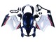 Descuento Carenados Moto Honda VFR 800 2002-2013 - Blanco Rojo Azul Oscuro