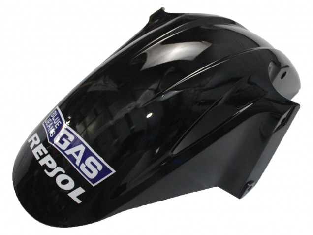 Descuento Carenados Moto Honda VFR 800 2002-2013 - Plata Negro Brillante Repsol