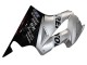 Descuento Carenados Moto Honda VFR 800 2002-2013 - Plata Negro Brillante Repsol