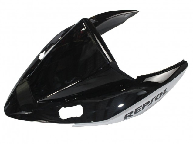 Descuento Carenados Moto Honda VFR 800 2002-2013 - Plata Negro Brillante Repsol