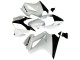 Descuento Carenados Moto Honda VFR 800 2002-2013 - Blanco Perla Negro Brillante Calcomanía