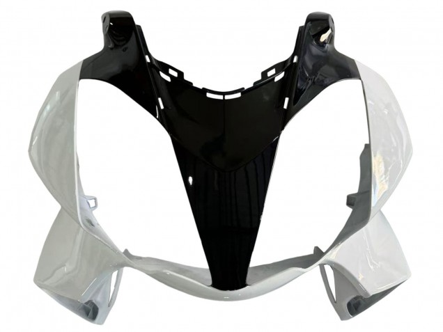 Descuento Carenados Moto Honda VFR 800 2002-2013 - Blanco Perla Negro Brillante Calcomanía