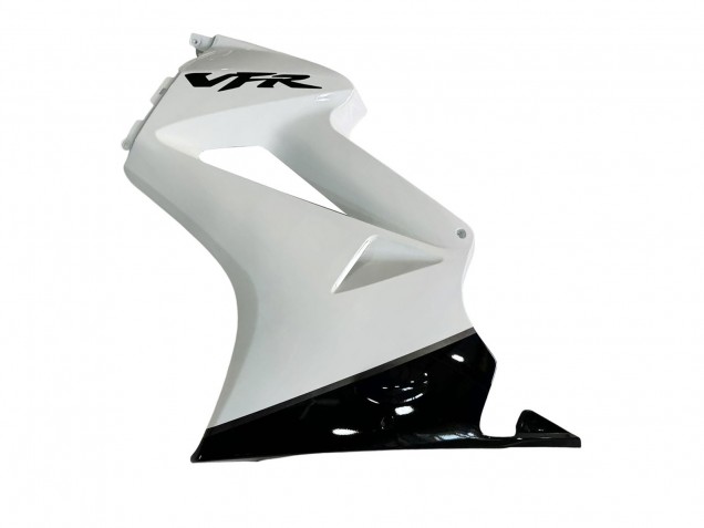 Descuento Carenados Moto Honda VFR 800 2002-2013 - Blanco Perla Negro Brillante Calcomanía
