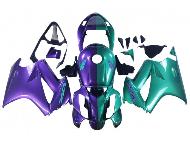 Descuento Carenados Moto Honda VFR 800 2002-2013 - Púrpura Verde