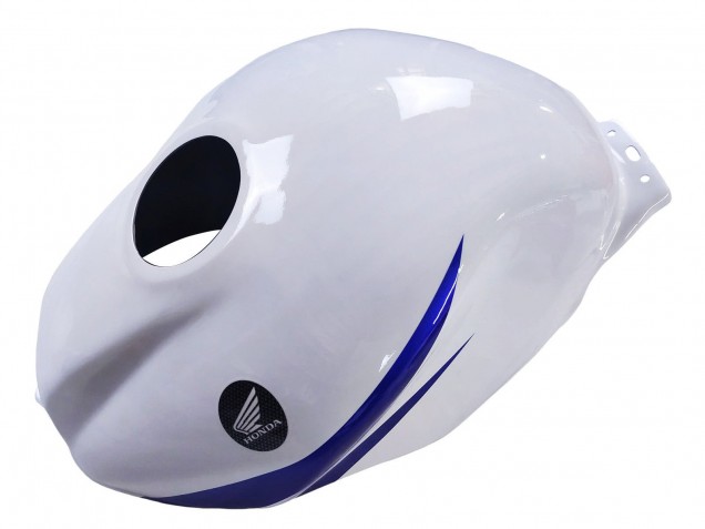 Descuento Carenados Moto Honda VFR 800 2002-2013 - Blanco Rojo Azul Motul