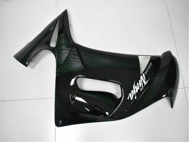 Descuento Carenados Moto Kawasaki EX650 2006-2008 - Negro Brillante Blanco