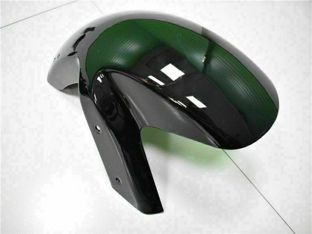 Descuento Carenados Moto Kawasaki EX650 2006-2008 - Negro Brillante Rojo Llama