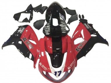 Descuento Carenados Moto Suzuki TL1000R 1998-2003 - Rojo Negro Carrera 17