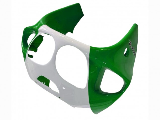 Descuento Carenados Moto Kawasaki ZX7R 1996-2003 - Blanco Verde Negro