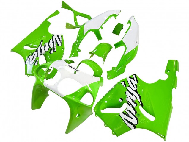 Descuento Carenados Moto Kawasaki ZX7R 1996-2003 - Blanco Verde