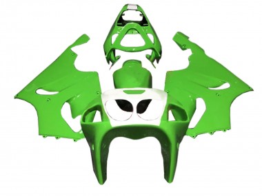 Descuento Carenados Moto Kawasaki ZX7R 1996-2003 - Verde Blanco