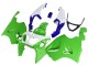 Descuento Carenados Moto Kawasaki ZX7R 1996-2003 - Blanco Verde Azul