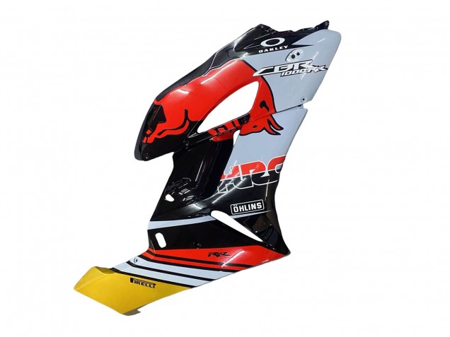 Descuento Carenados Moto Honda CBR1000RR 2004-2005 - Amarillo Rojo Blanco Lustroso Rojo Bull Repsol HRC