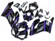 Descuento Carenados Moto Honda CBR1000RR 2004-2005 - Negro Brillante Púrpura Raya