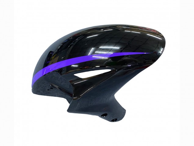 Descuento Carenados Moto Honda CBR1000RR 2004-2005 - Negro Brillante Púrpura Raya