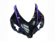 Descuento Carenados Moto Honda CBR1000RR 2004-2005 - Negro Brillante Púrpura Raya