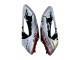 Descuento Carenados Moto Honda CBR1000RR 2004-2005 - Plata Negro Brillante Rojo Raya