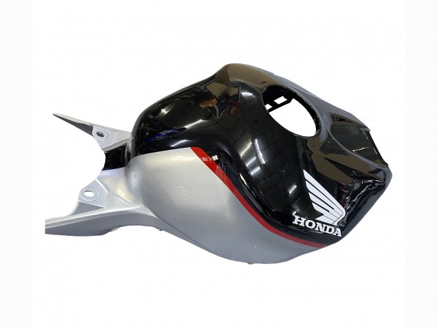 Descuento Carenados Moto Honda CBR1000RR 2004-2005 - Plata Negro Brillante Rojo Raya