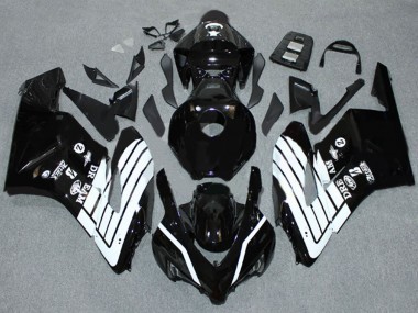 Descuento Carenados Moto Honda CBR1000RR 2004-2005 - Negro Brillante Blanco