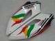 Descuento Carenados Moto Honda CBR1000RR 2004-2005 - Blanco Azul Rojo Negro Brillante Estrella EuroBet Lee