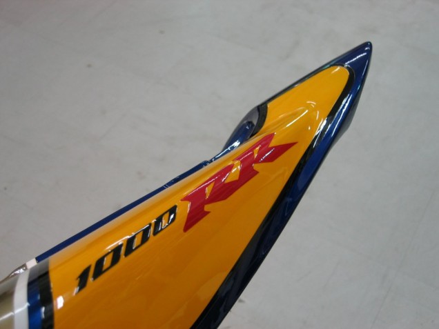 Descuento Carenados Moto Honda CBR1000RR 2004-2005 - Blanco Azul Oro Rothmans