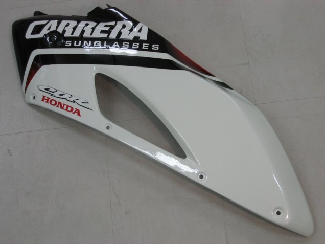 Descuento Carenados Moto Honda CBR1000RR 2004-2005 - Blanco Azul Rojo Negro Brillante Estrella Carrera Lee