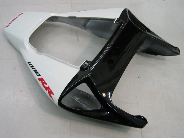 Descuento Carenados Moto Honda CBR1000RR 2004-2005 - Blanco Azul Rojo Negro Brillante Estrella Carrera Lee