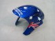 Descuento Carenados Moto Honda CBR1000RR 2004-2005 - Blanco Azul Rojo Negro Brillante Estrella Carrera Lee