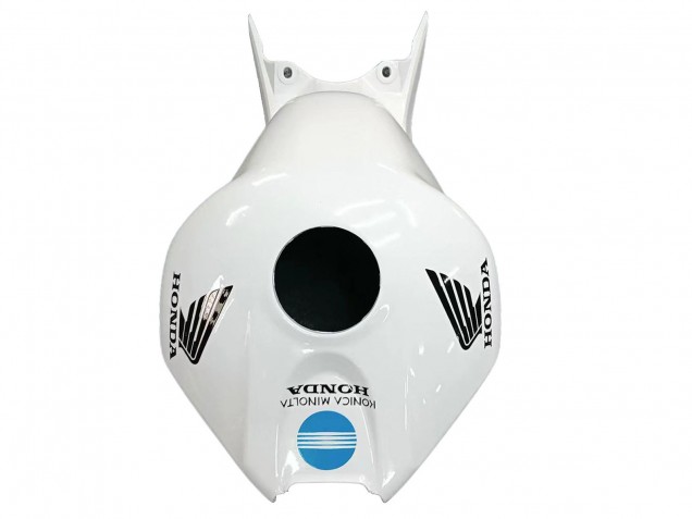 Descuento Carenados Moto Honda CBR1000RR 2004-2005 - Blanco Azul Claro Amarillo Negro Konica Minolta