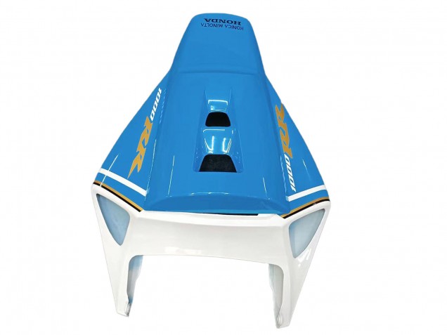 Descuento Carenados Moto Honda CBR1000RR 2004-2005 - Blanco Azul Claro Amarillo Negro Konica Minolta